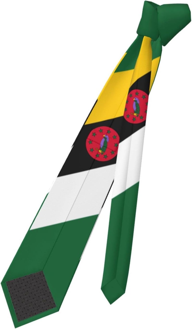 AKMCBSH National Flags Tie Comfortable Soft Novelty Necktie Unisex for Weddings Party Birthday Gift - Image 4